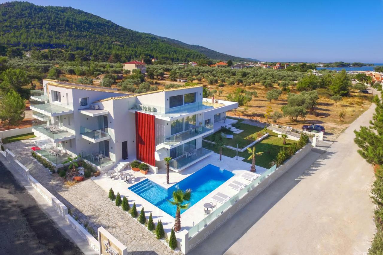 Hotel ASTERA Skala Rachoni  Buitenkant foto